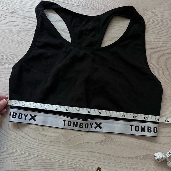 Tomboyx Racerback Bra Black Size L - Picture 3 of 5